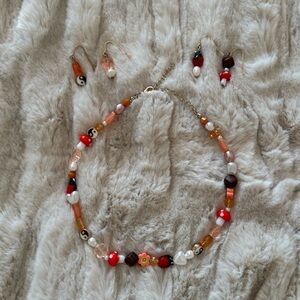 Urban Outfitters charms necklace & earrings set - new without tags